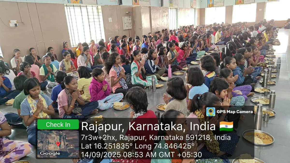 Breakfast photos  #SocialAudit_SWDMeals #SocialWelfare_Karnataka