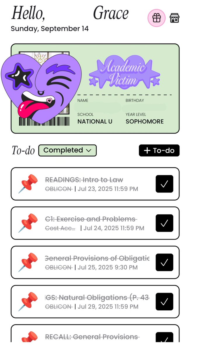 gracezlyy's tweet photo. hola~ long time no see, studytwt peeps! entering my sophomore year (that was a big jump) is too overwhelming for me and gladly, @folderly_app already has their android version to keep me organized and sane 🤩 i super love their color, customized designs, and overall surface! ❤️ https://t.co/ZuJ6RjWSm5