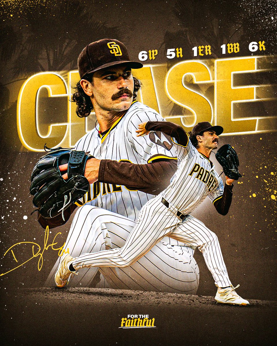 Padres's tweet photo. Dylan was dealin’ https://t.co/q0F5OiapHp