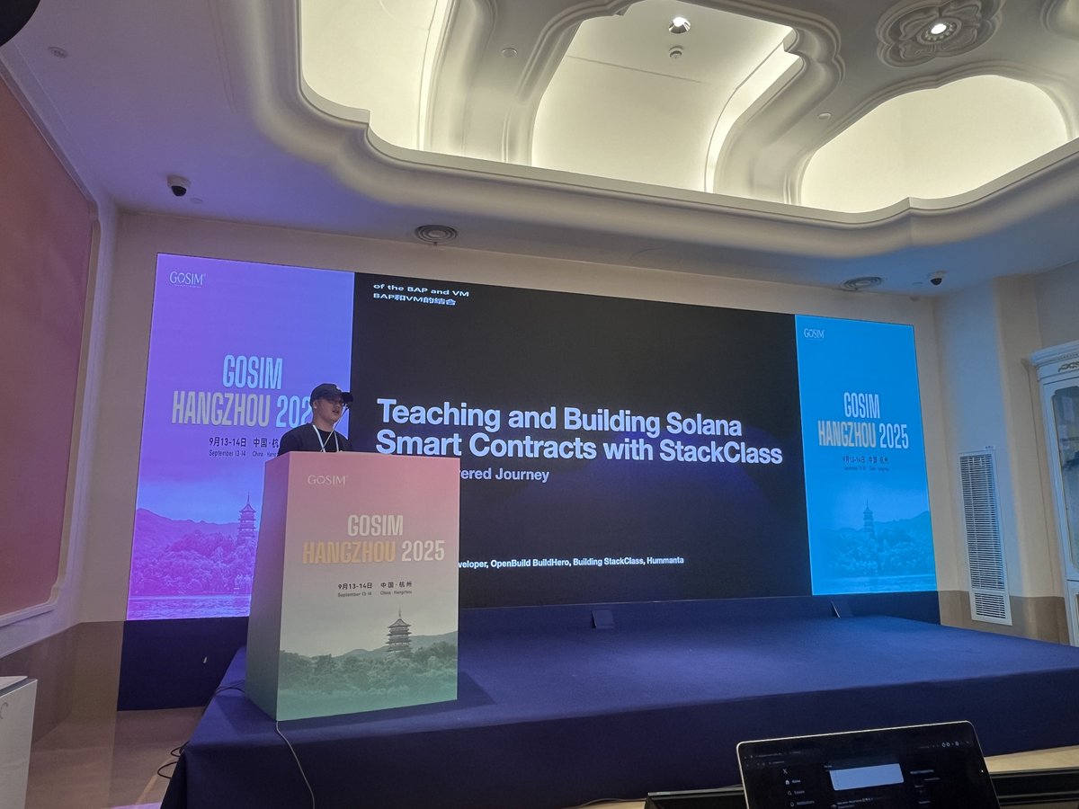 Mikkke_crypto's tweet image. Solana in Rust Global China is heating up! 🔥🔥🔥 We got 150+ new talented Rust developers getting started on @solana !
Big shoutout to @Solana_zh @deanmlittle @blueshift_gg @StackClass