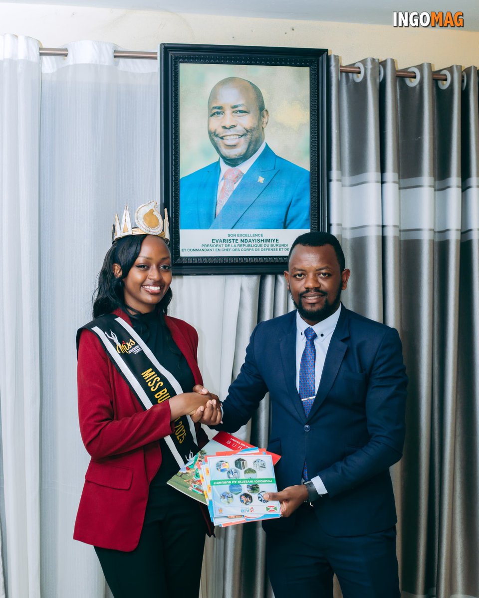 Visite des lauréates du concours Miss Burundi 2025 à l'Agence de Développement du Burundi (ADB)
====•====•====•====•====•===•==

Dans le cadre de la mise en œuvre de leurs projets post-concours, les lauréates du concours Miss Burundi 2025 ont effectué une visite officielle