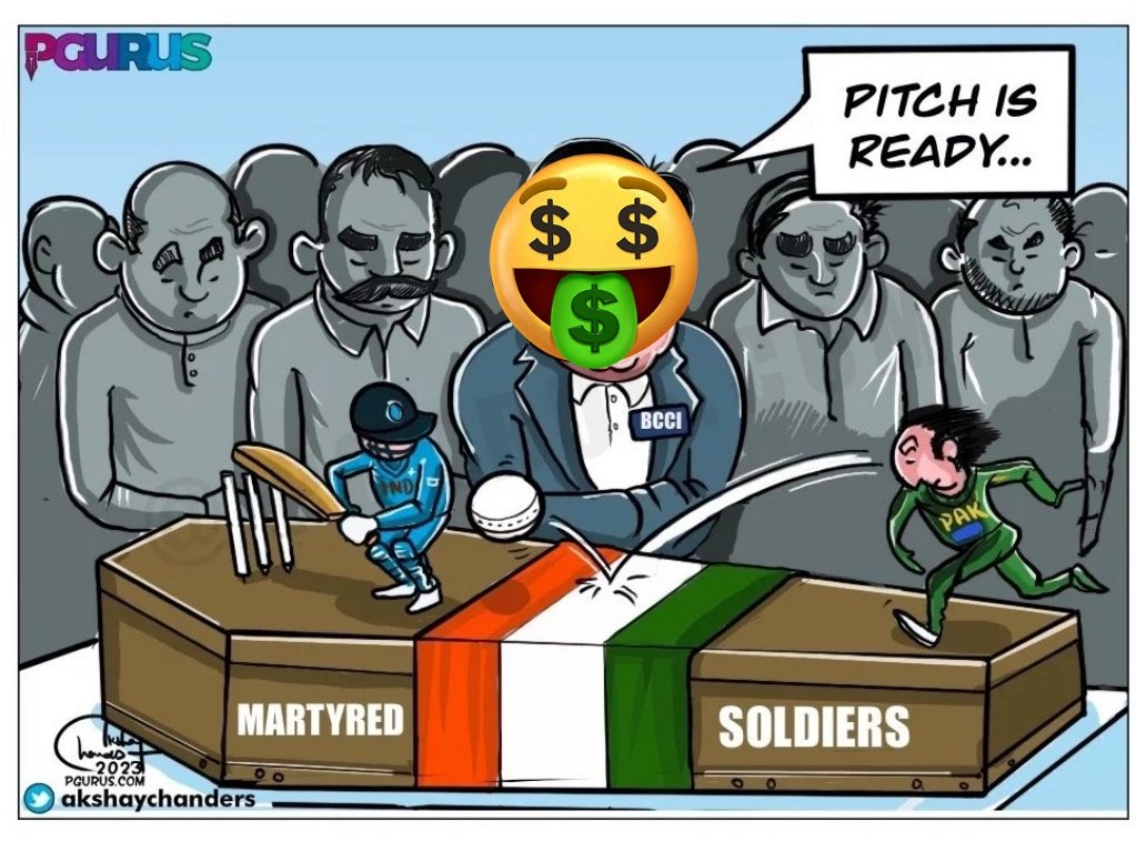 tyagisamradh's tweet image. #BoycottINDvPAK 
Like if u don't watch this match