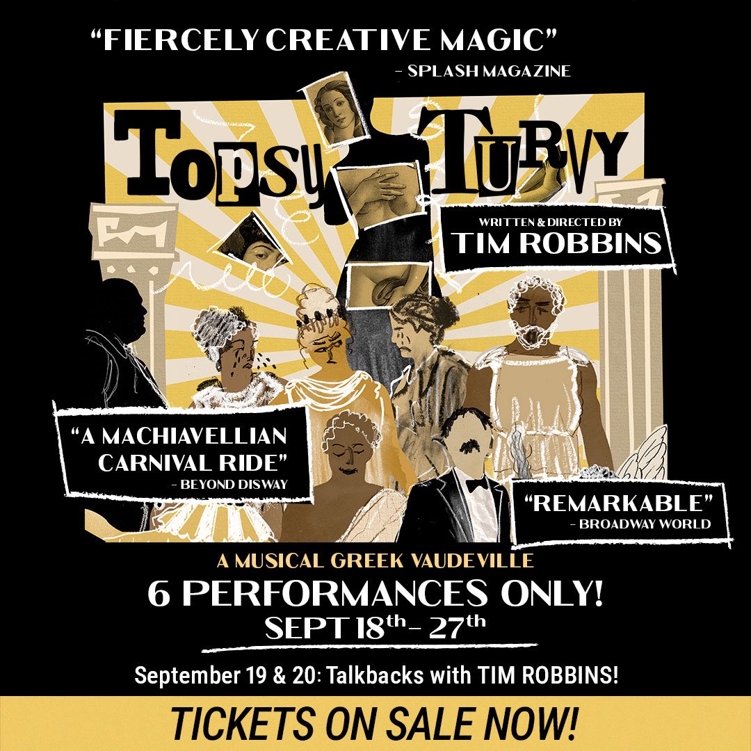 I’m so excited to see Topsy Turvy again!

For anyone who hasn’t fully processed what happened during covid lockdowns, I highly recommend checking out this play if you get yourself to LA in the next couple weeks.

Link to buy tickets in comments. 👇

<a href="/TheActorsGang/">The Actors' Gang</a>