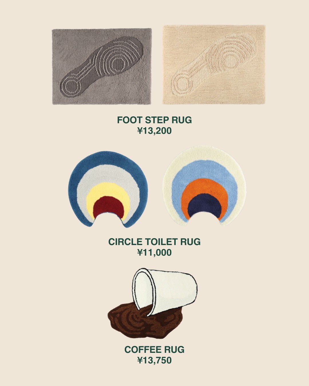 EVANS BOOMERANG CLOCK置時計MIYOSHI RUGミヨシラグ 2024/4/28(sun) 21:00 Release. MIYOSHI RUG ONLINE STORE EVANS
