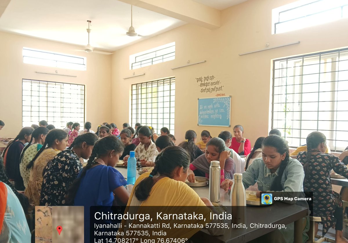 Breakfast  #SocialAudit_SWDMeals #SocialWelfare_Karnataka