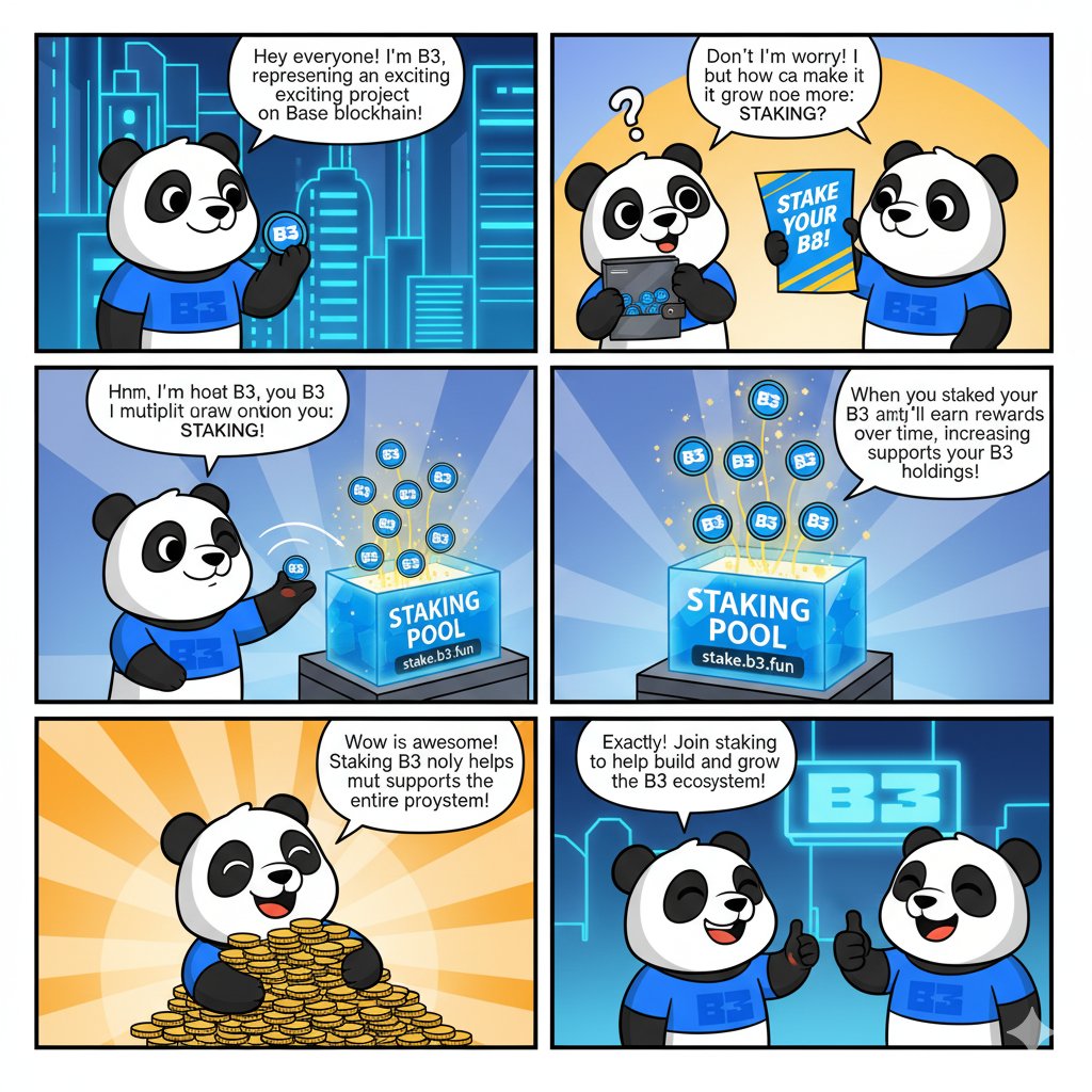 Unlock rewards by staking your B3 tokens! 🚀 Earn passive income and help secure the network. Don't miss out on this opportunity to grow your crypto.
Stake now: stake.b3.fun
#B3 #Staking #Crypto #PassiveIncome #DeFi <a href="/b3dotfun/">B3</a>