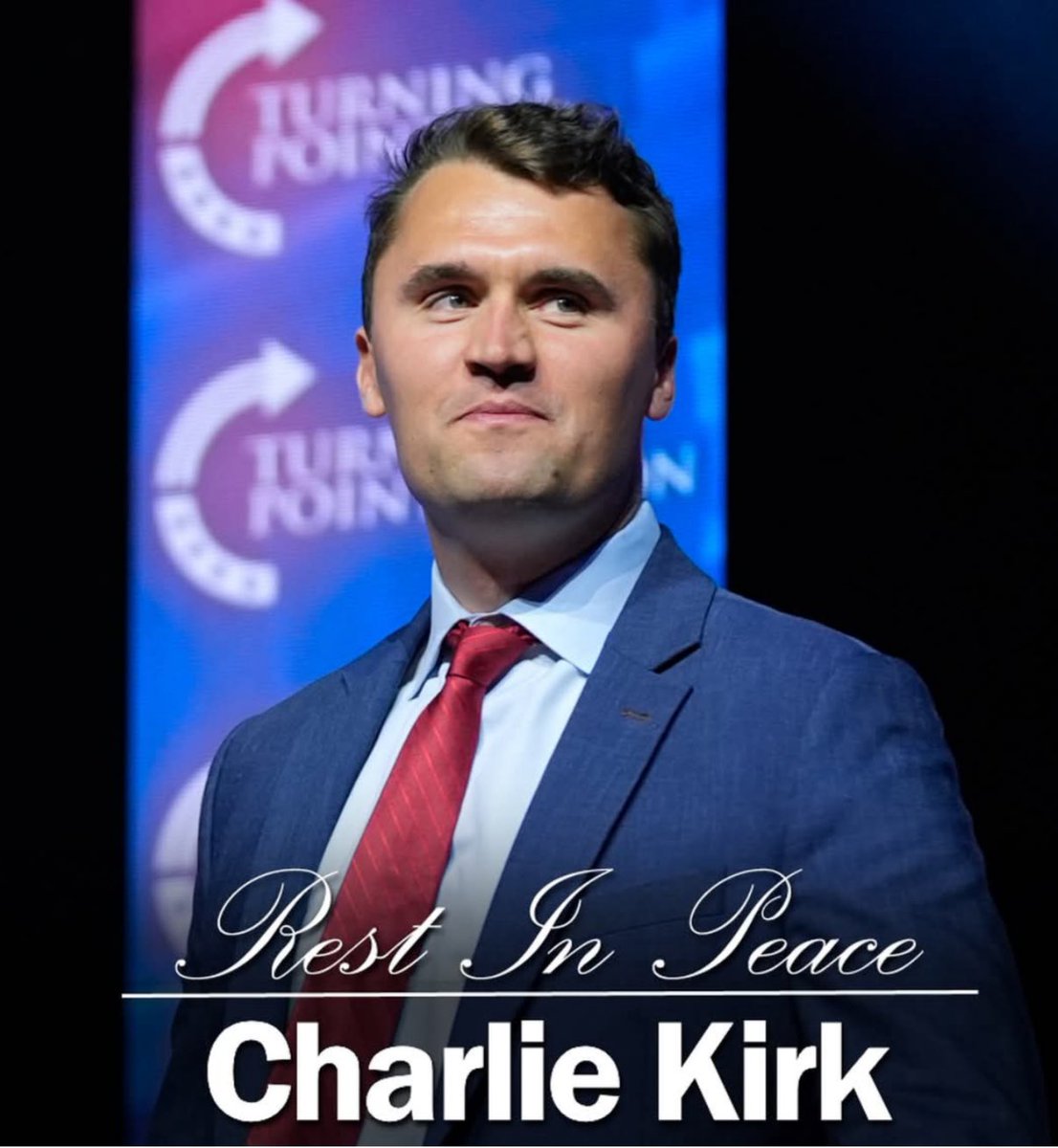 MarineF18ret's tweet image. Charlie is alive in all of us, that shooter has woken us up and we are saying back to Evil,

NOT TODAY!!!!

His Legacy will NEVER die, and his memory will last for an eternity!

"The cries of this widow will echo around the world like a battle cry." 

~ Erika Kirk ~

🙏🏻🕊️✝️