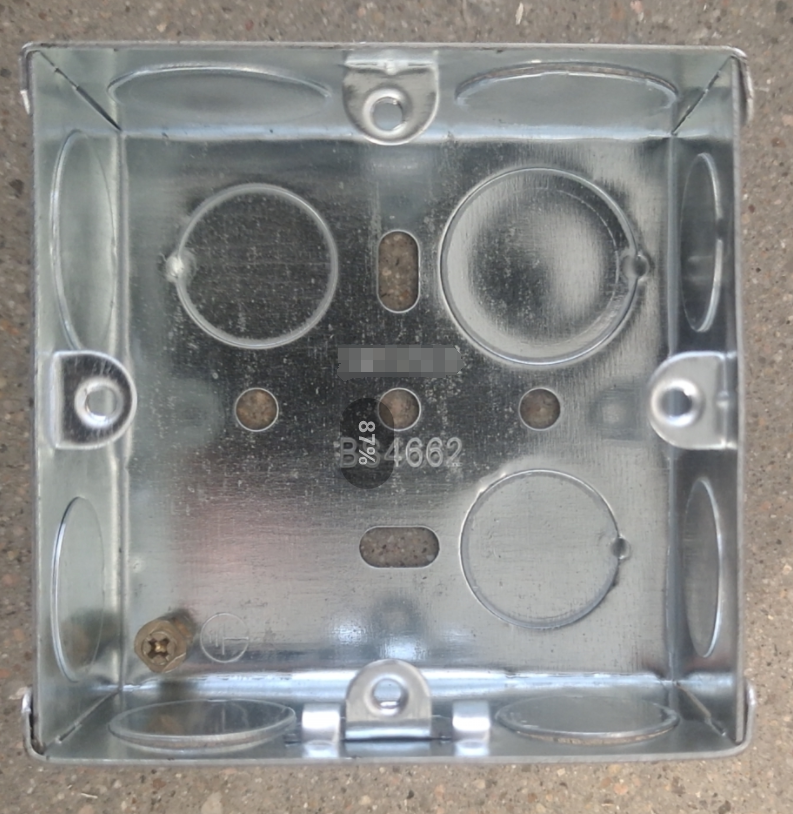 CSHONEST2020's tweet image. GI Switch and Socket Box
-Material: Galvanized seel
-Size: 3*3, 3*6
-Surface: Galv. /HDG
-Standard: BS 4568
#GIBox #SwitchandSocketBox #SteelBox