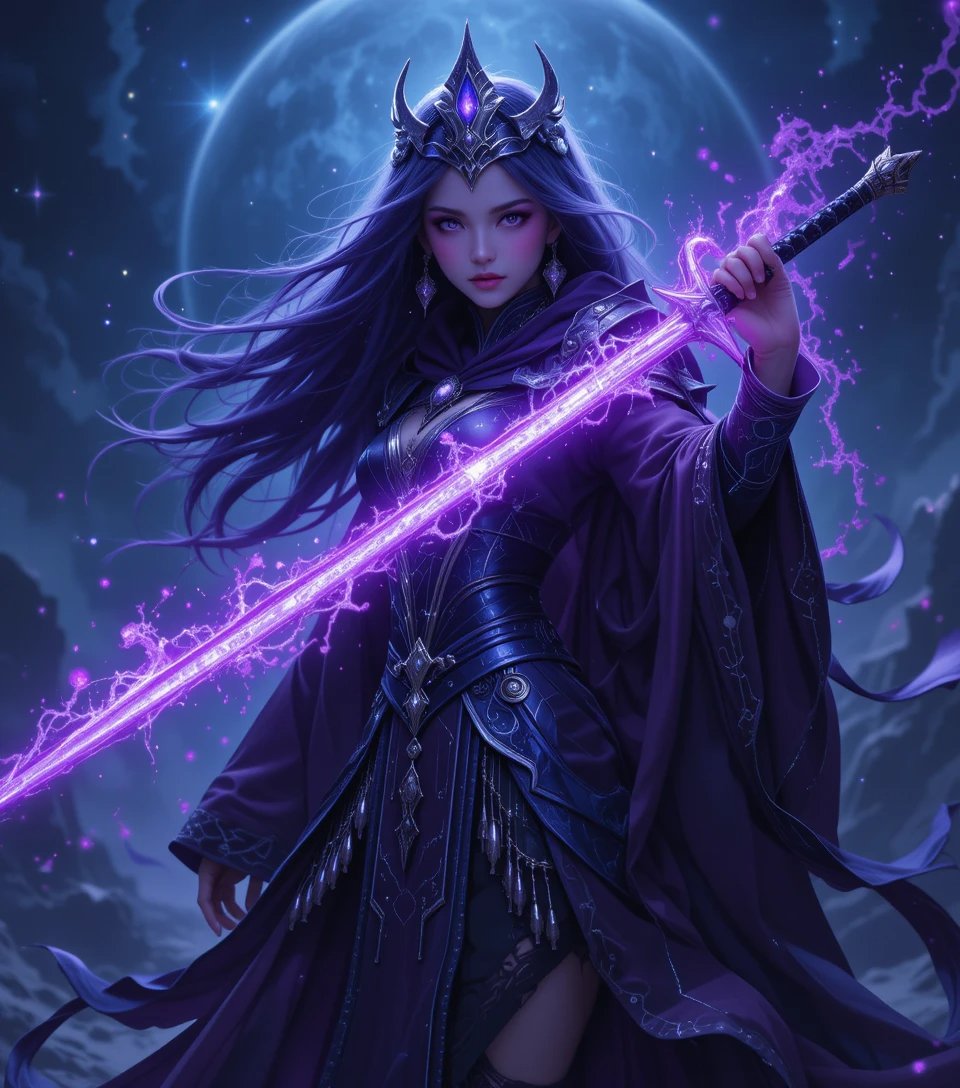 Sword of Vengeance.
#AIArt #fantasyart #girl #womanart #NewProfilePic #AIillustration #fantasybooks