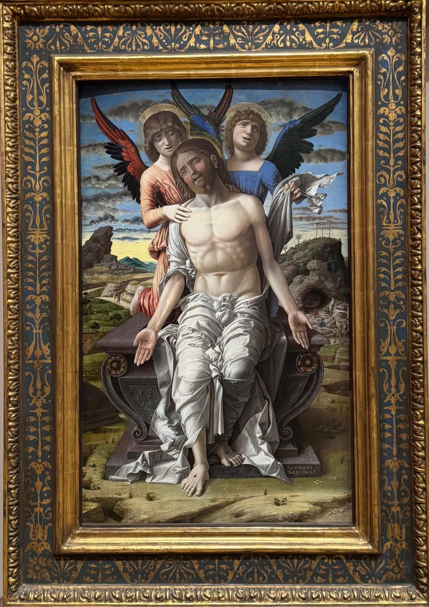 Mantegna en los detalles. Cristo redentor, 1485-1495. Statens Museum for Kunst, Copenhague.