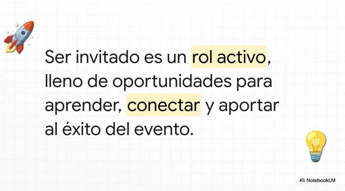Ser un #invitado es un papel activo que va más allá de la mera presencia, requiriendo investigación previa y una comprensión profunda del propósito del #evento.

Video creado por Notebooklm de Google
#protocolo #ceremonial

youtu.be/MEoP-X4O3LE?si…