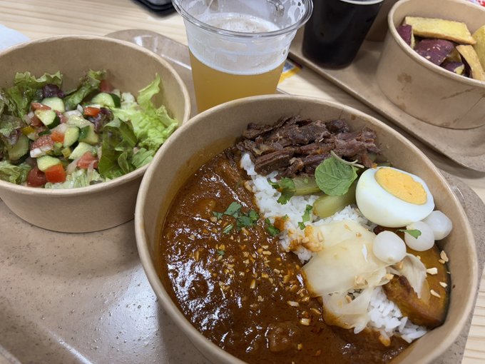 アフリカ料理食べれたので満足 