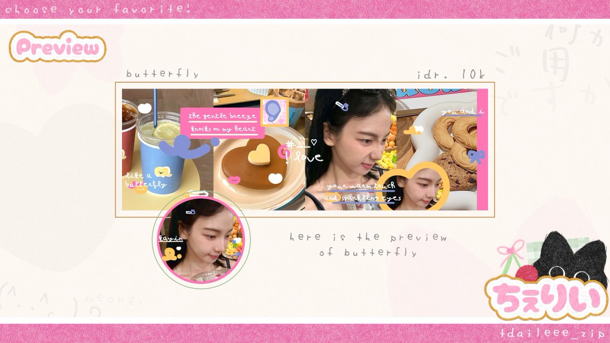 tdaileee's tweet image. help repost dan ospeknya ya, teman-teman!

aku punya 4 anak baru yang akan aku sell as template besok 💘 kalau ada yang gak aman tolong dm aku dengan baik-baik yaa, terima kasih banyak untuk bantuannya ♡

layout carmen, karina, wonhee, wonyoung, dan stella (scroll down) ufs.