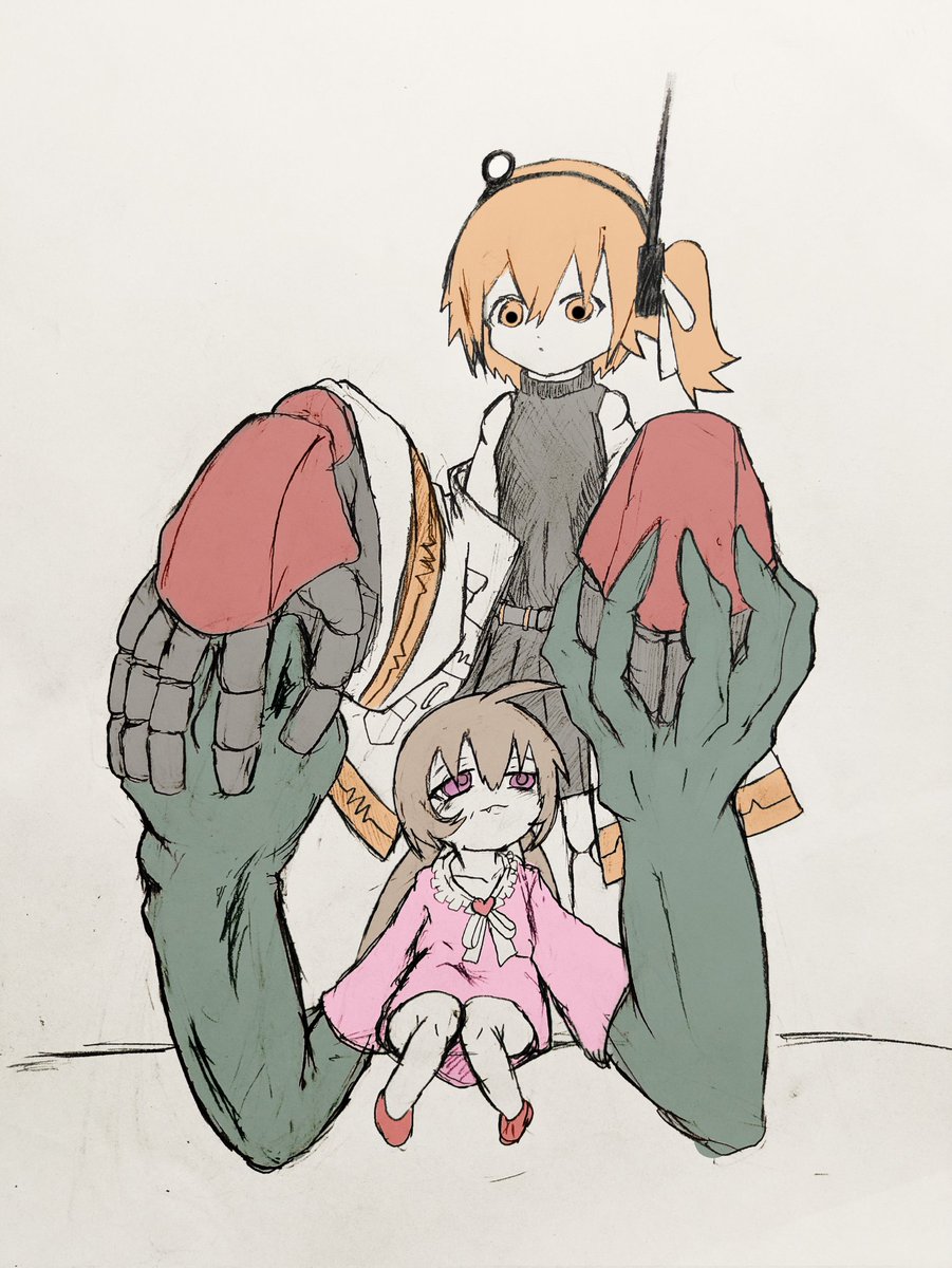 クソデカおててな足立のレイちゃんさんと異形デカ腕月読のアイちゃん先輩
