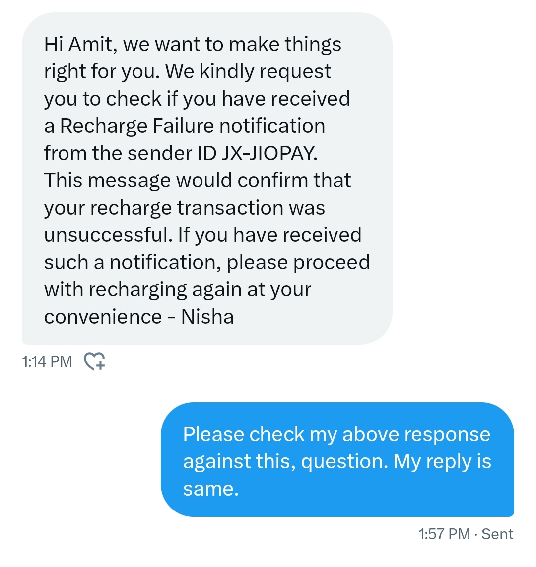 indiaamitmishra's tweet image. Please find the attachment. @JioCare @reliancegroup @RelianceDigital @RelianceMobile