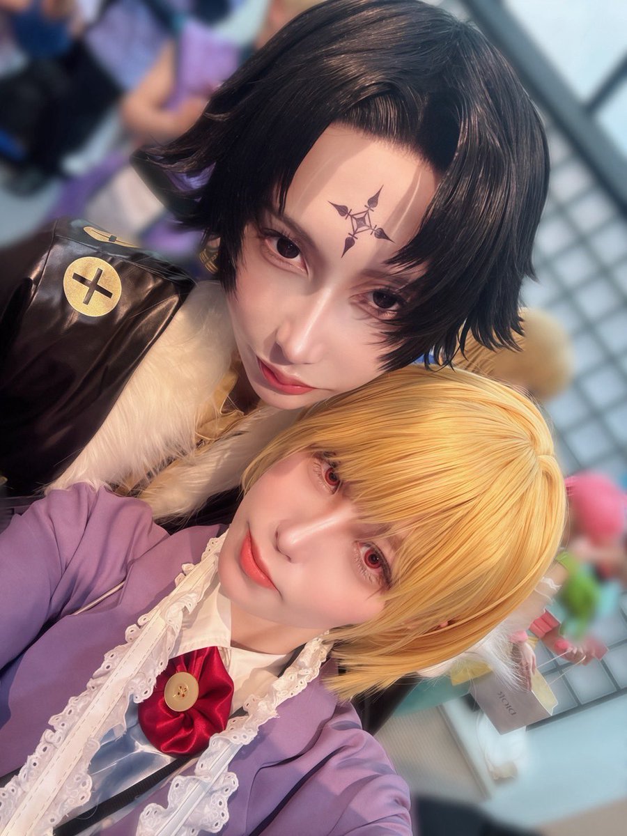 📕⛓️受付女でした〜٩(ˊᗜˋ*)و
また来年
 #ハンターオンリー2025