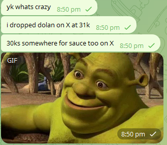 MikeyTrading's tweet photo. The time for $DOLAN to make a major move is creeping up on us... it's in the holder stats, the PA, everything.

Going to leave this here. 

Few understand, many will. https://t.co/gil6qunbCY