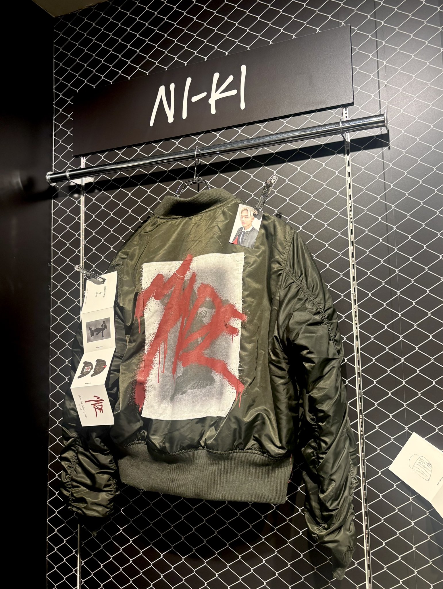 【即日匿名配送】 ENHYPEN ニキ artist made MA-1 ENHYPEN Artist-Made NIKI MA-1 ジャケット - メルカリ