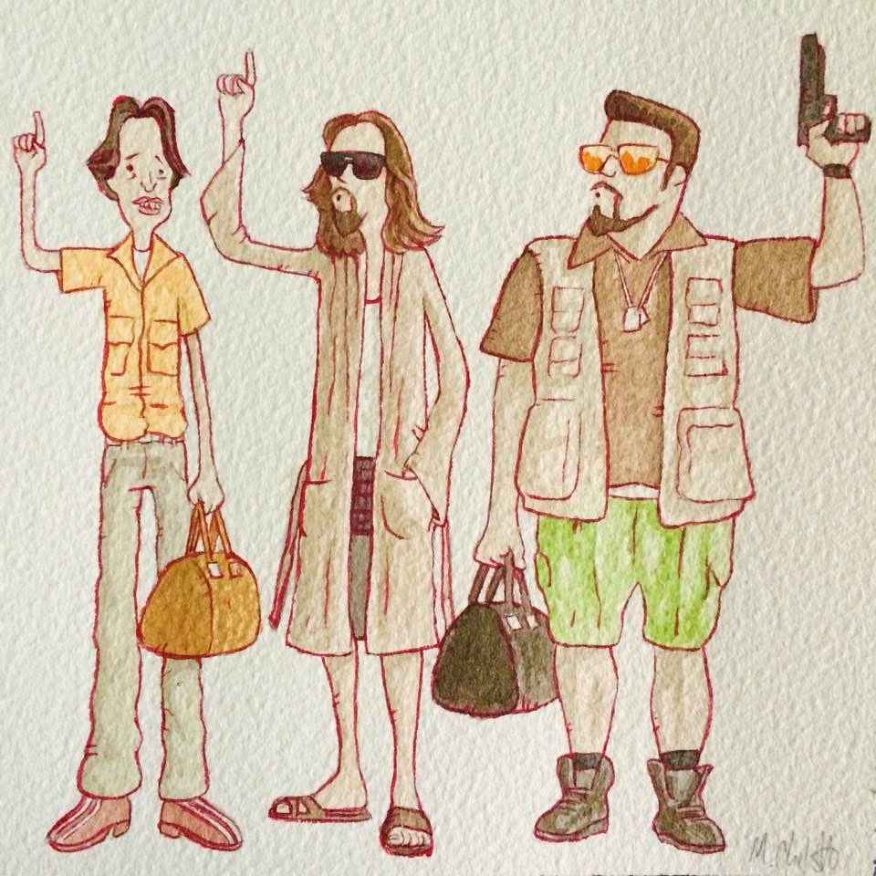 mrmarkchilcott's tweet image. Donny, Dude and Walter.
#thebiglebowski #thedude #thedudeabides #artwork