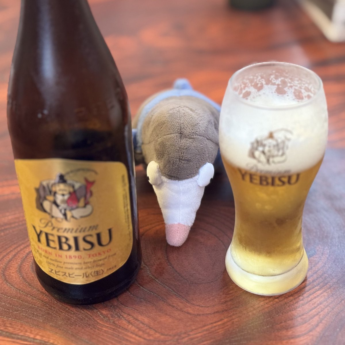 おひる　に　のんでた…