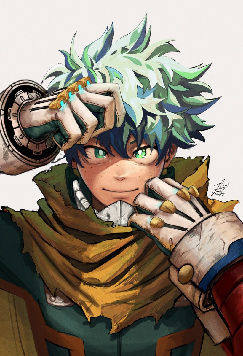 my glorious king
#deku