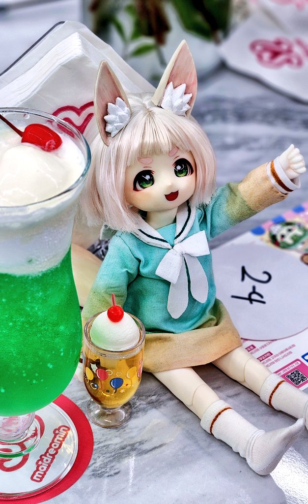 🍈크림소다가 잘 어울리던 그 친구🍒