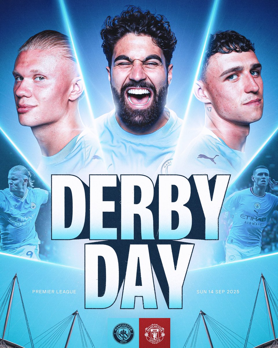 MD4: United (H). ⚽️🩵

#smsports #derbyday #mancity