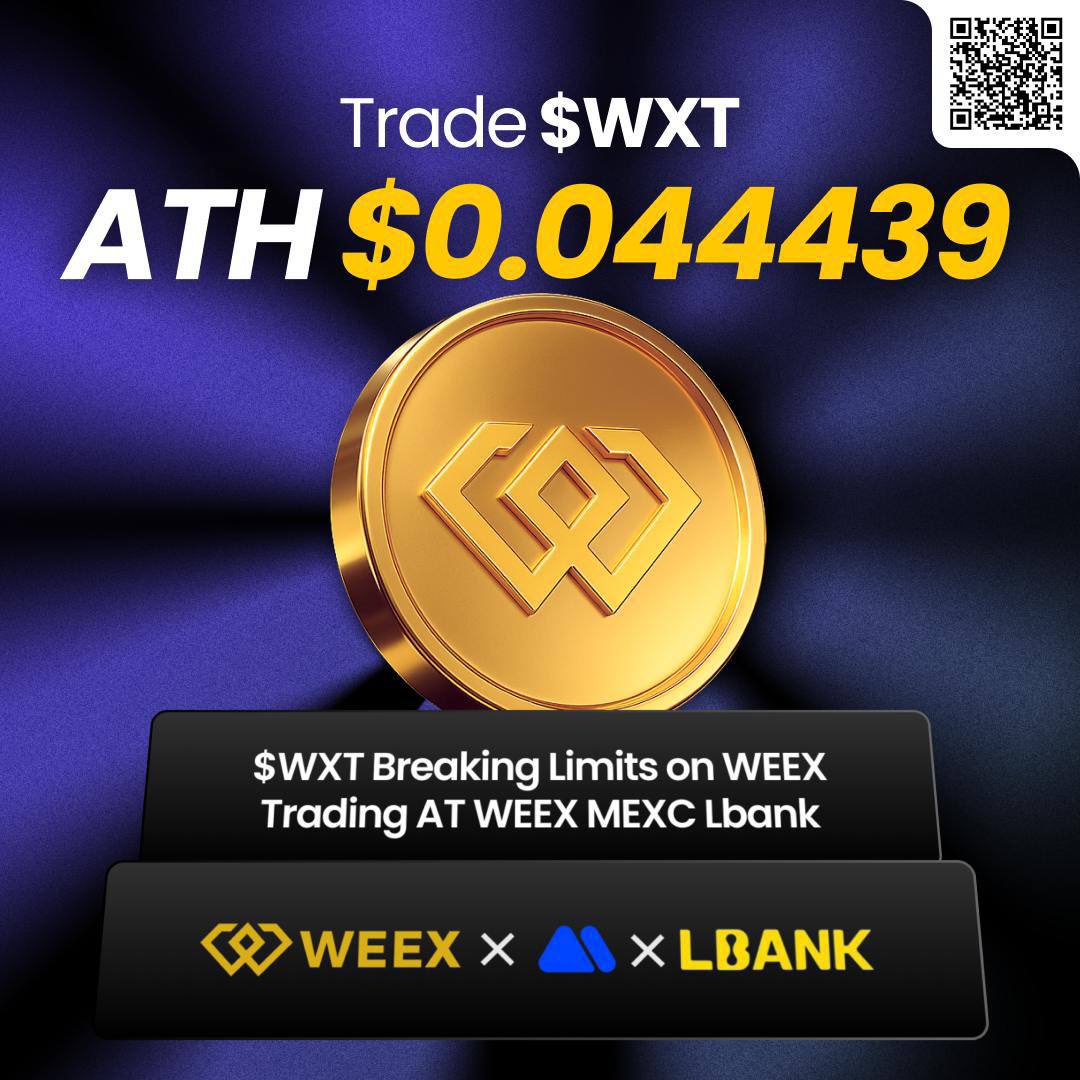 🚀 $WXT is the native token of WEEX Exchange 💎

it’s the fuel that powers the ecosystem:

✅ Rewards the community
✅ Drives liquidity &amp; growth
✅ Expands WEEX utility 

📈 Price just smashed $0.044439 and the momentum is only getting HOTTER 🔥

👉 Download WEEX App today &amp;