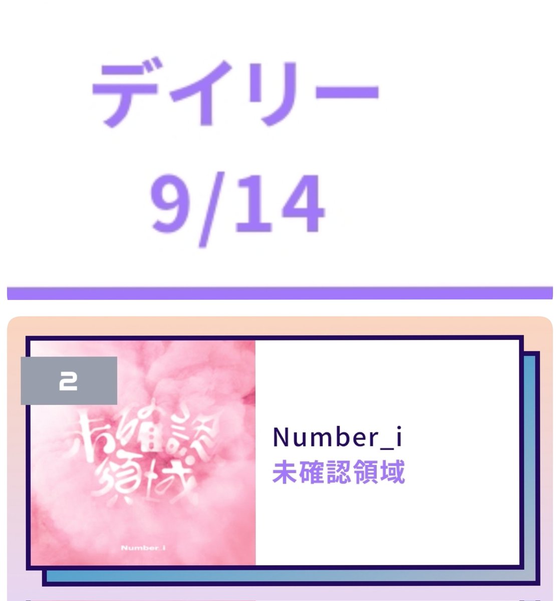 number_i_未確認領域 - Search / X