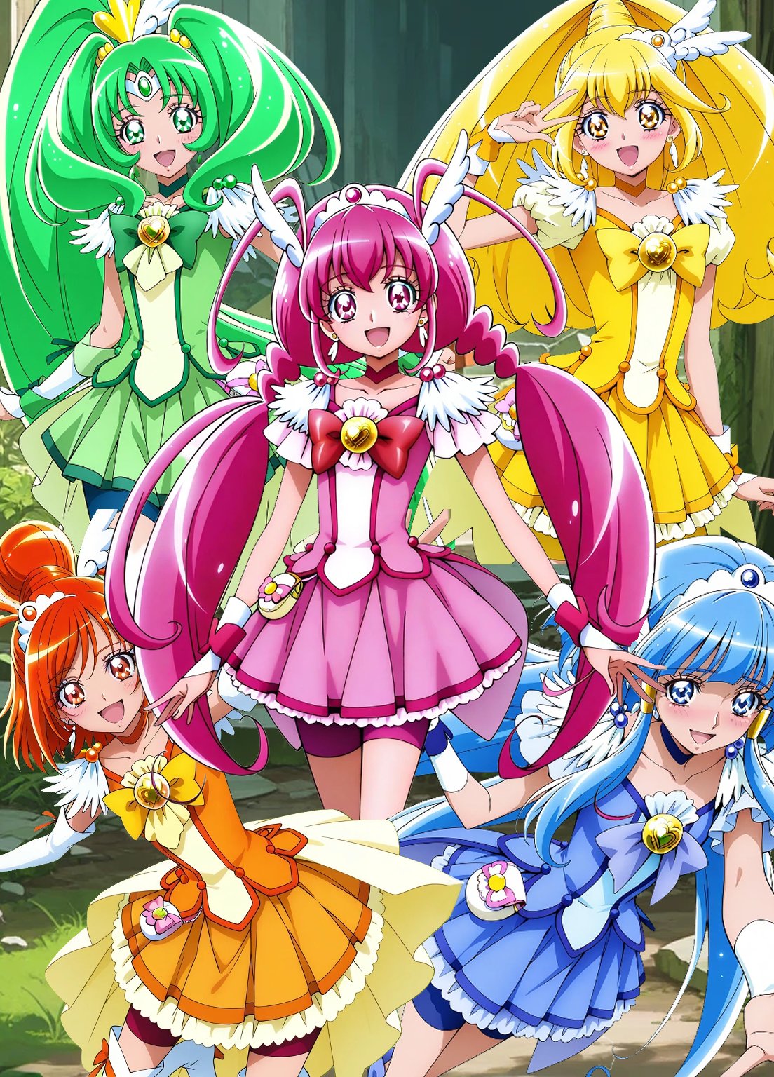 スマイル 限定 マスコレ ハッピー サニー ピース マーチ ビューティ