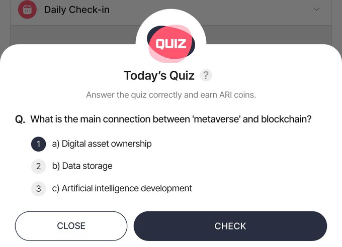 fryoolifestyle's tweet photo. @Ari_Wallet_ 14th Sept #ari #arichainquiz #Arichain #Ariwallet answer is A https://t.co/1nXe5FPQma