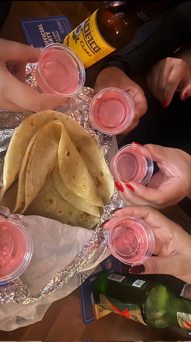 jello shots &amp; fresh warm tortillas kind of night...