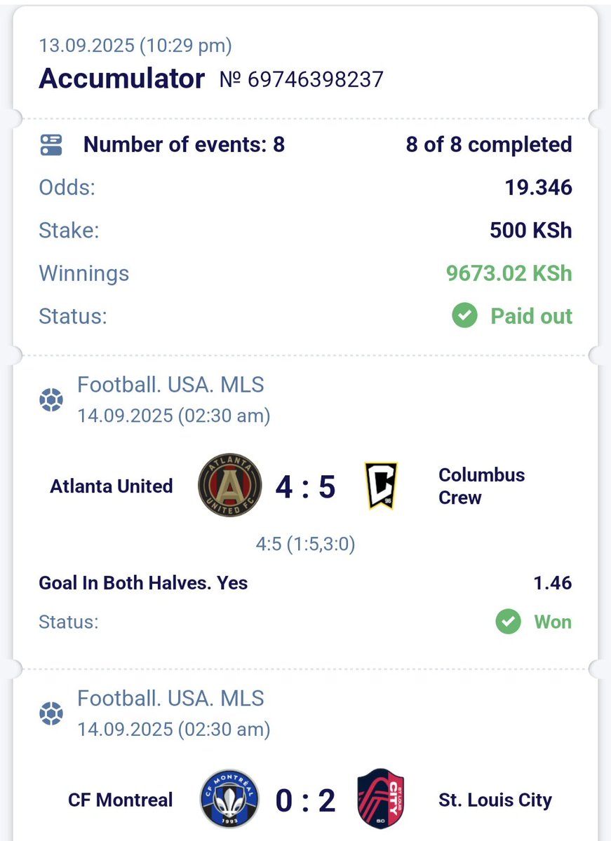 Paripesa
KABOOM!!! We woke up loaded as promised ✅✅✅✅✅✅
Congratulations 👏

Reg: paripesa.bet/maxon
Promocode: Maxon