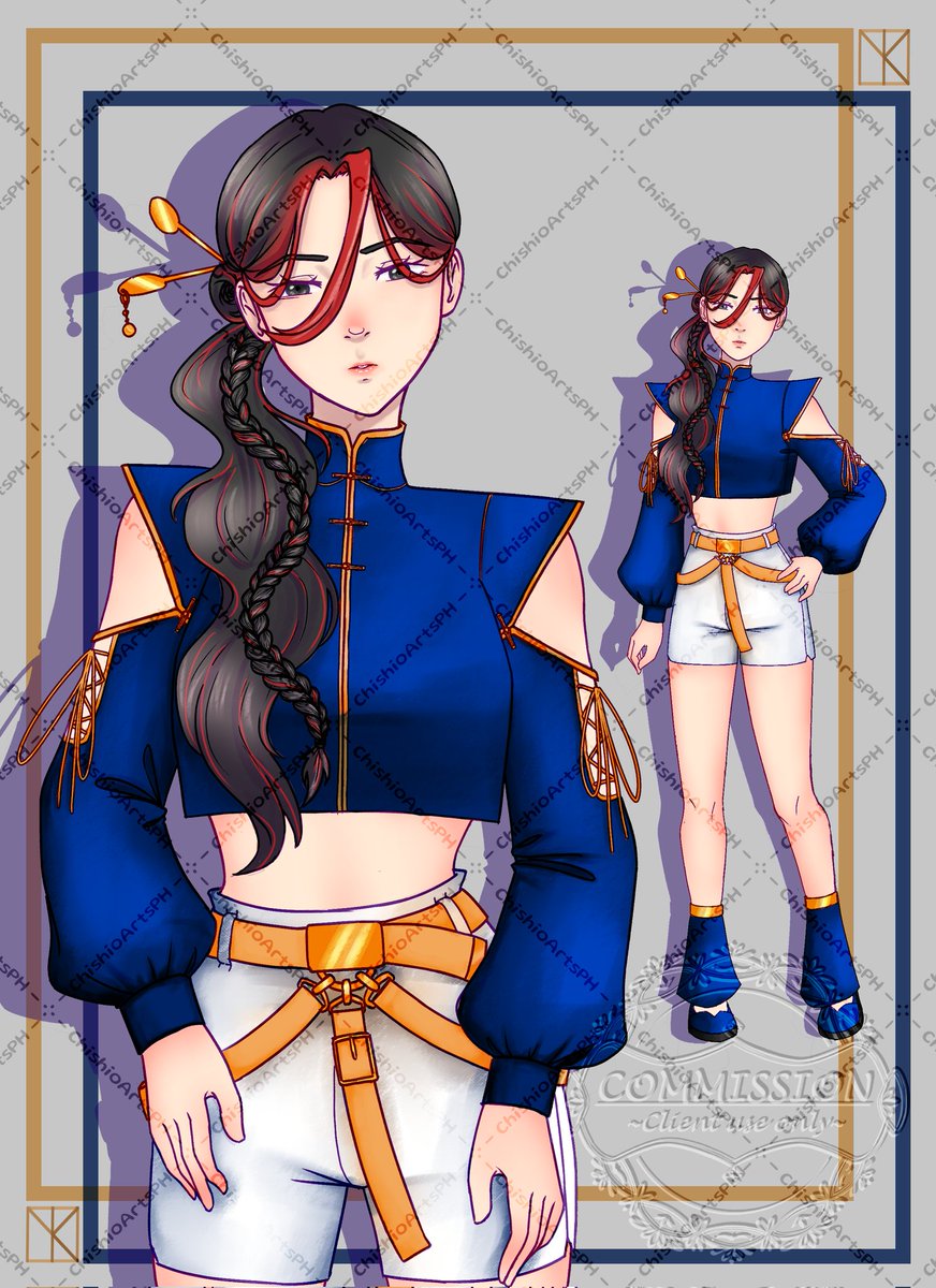 ChishioPH's tweet photo. Finished a commission! https://t.co/uO0oQz743N