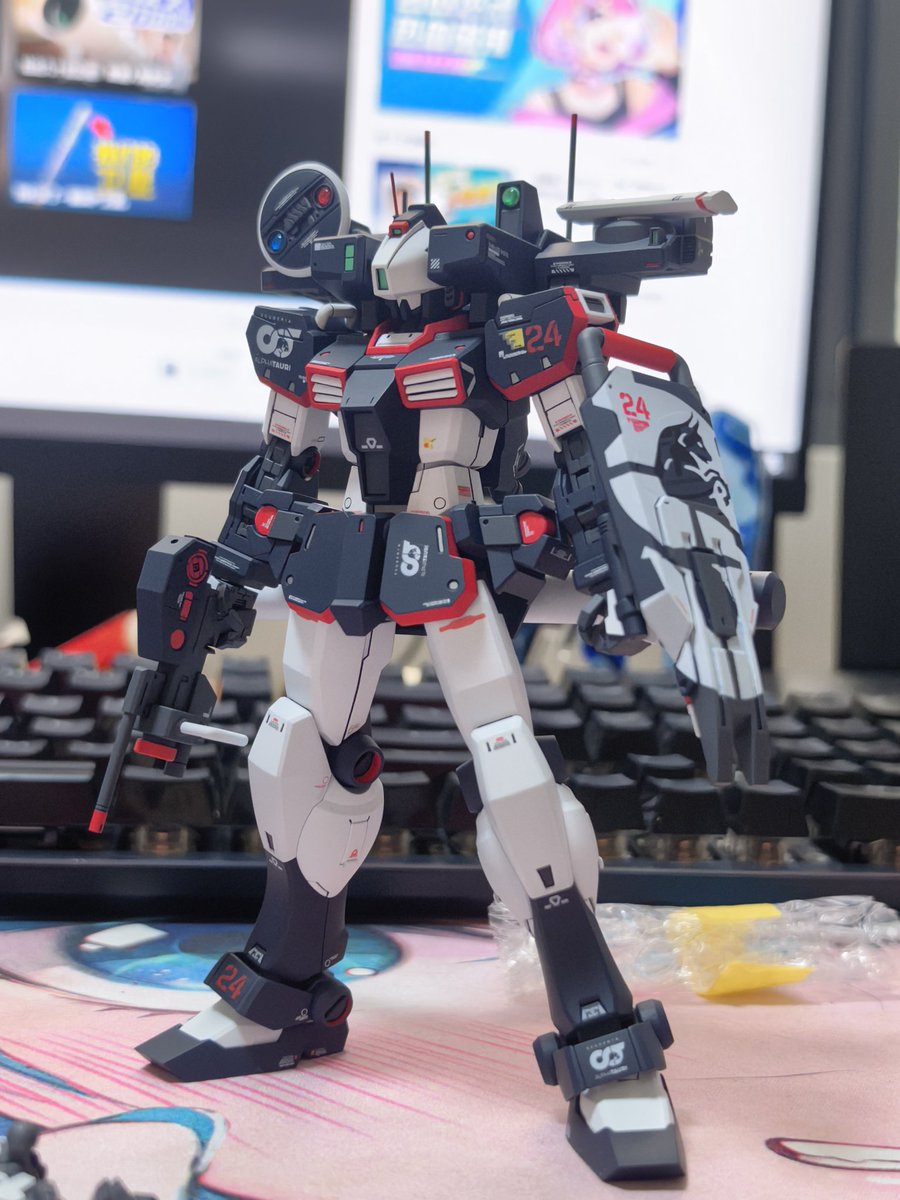 powhapte's tweet image. EWAC GMGM 完成
#ガンプラ
#HGBF