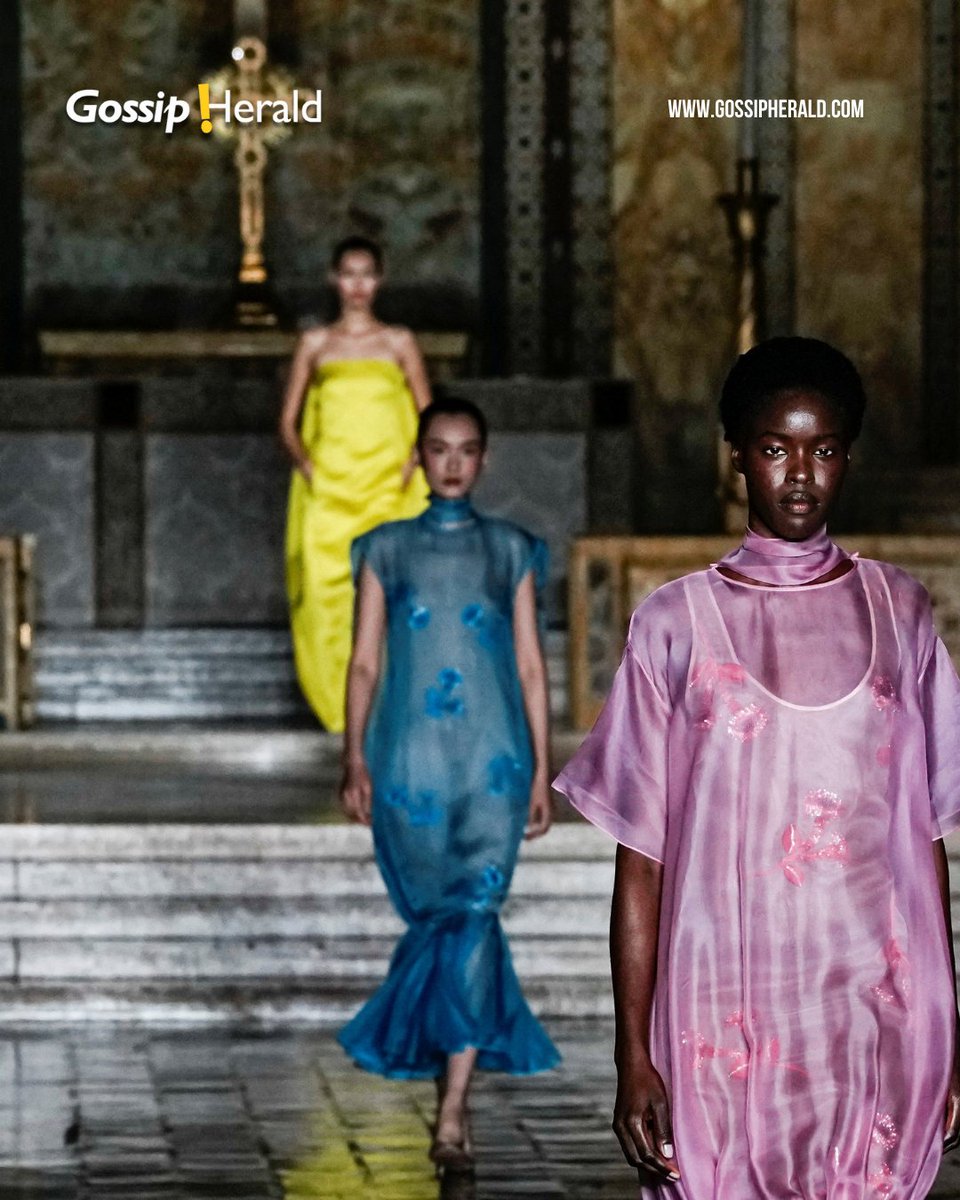 Gossip_Herald's tweet image. Prabal Gurung stole the show at #NYFW2026 with his Spring/Summer 2026 collection 🌟 

#PrabalGurung #SpringSummer #GossipHerald
