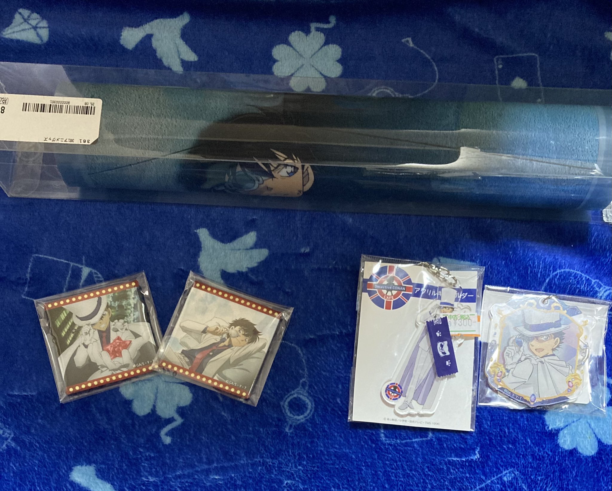 バラ売り⭕️ 怪盗キッド ジュエリーハート缶バッジ 名探偵コナンプラザ ジュエリーハート缶バッジ 怪盗キッド