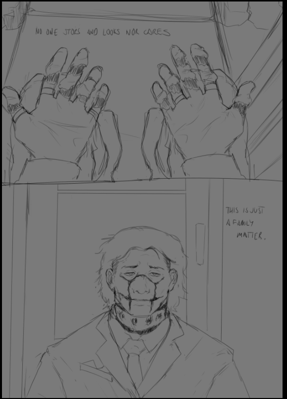 wip of my strange ass dream