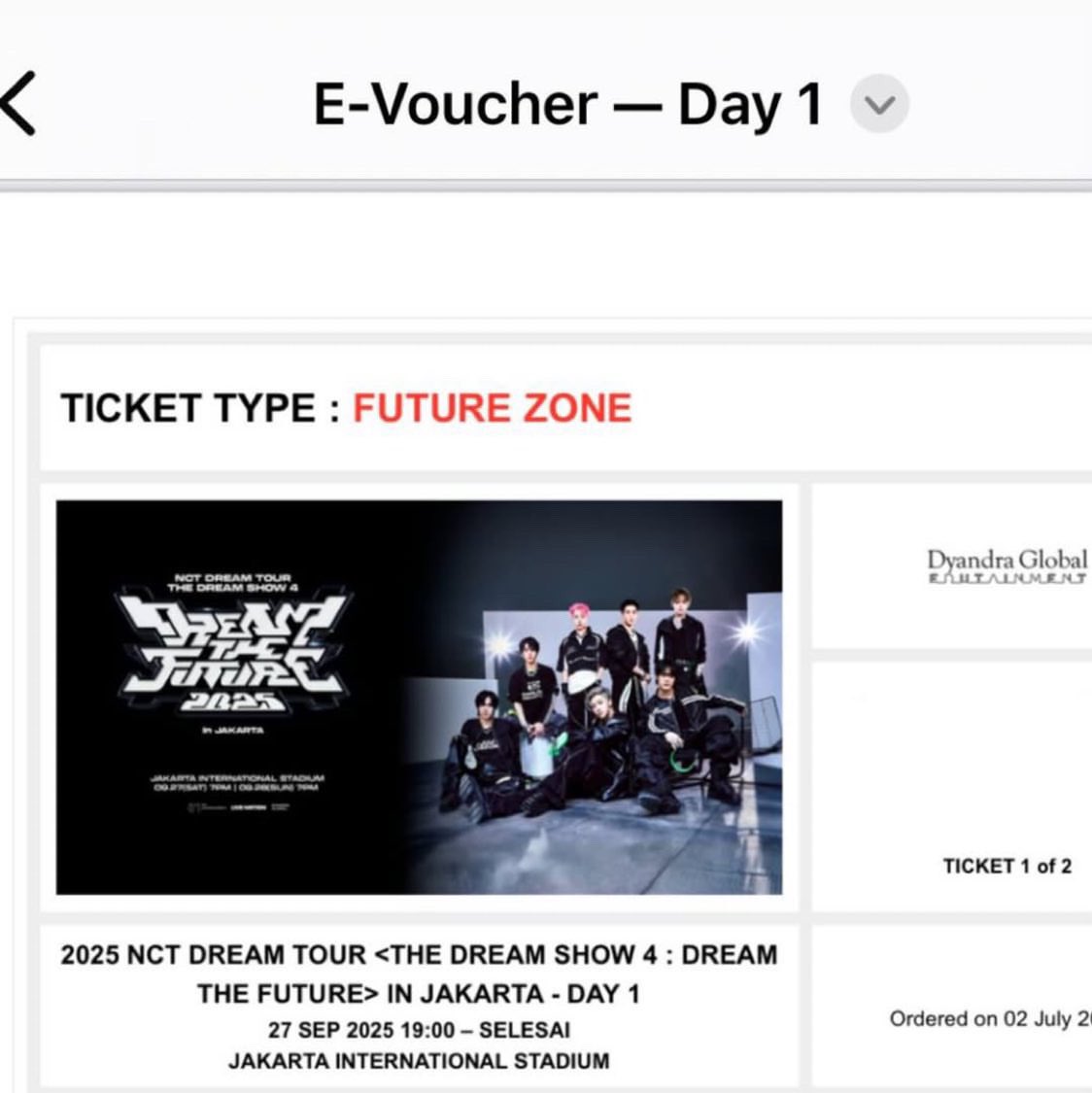 fxckuay's tweet photo. help rt✨

wts tds 4 in jkt future zone day 1
presale weverse (secured 14.46)
1 tix

- price : 3,8/tix
- tiket pribadi
- dp/fullpay gass
- ditemenin sampe tuntas di venue

#wtb #wts tiket #tds4 jakarta future zone day 1 https://t.co/BFB46FZEeF