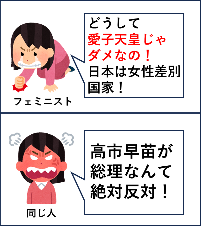 yabusameri's tweet photo. 女性がトップに立ってほしいのか立ってほしくないのかよく分からない人。 https://t.co/Z7oMZrBiOL