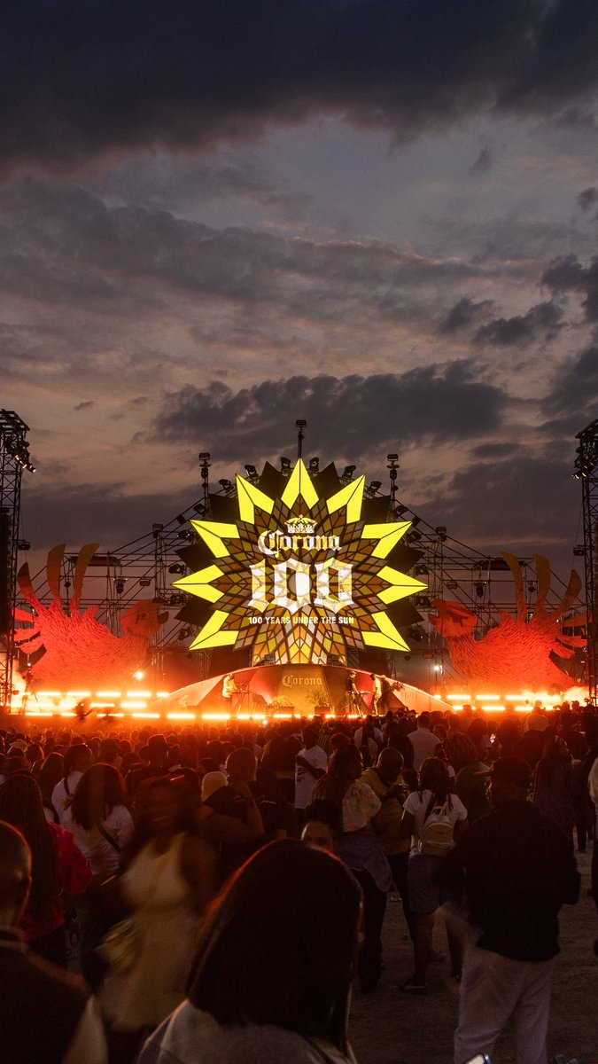 SUNSET MOMENT! ❤️☀️ #CoronaSunsets #ThisIsLiving #Corona100 #ad <a href="/corona/">Corona</a>