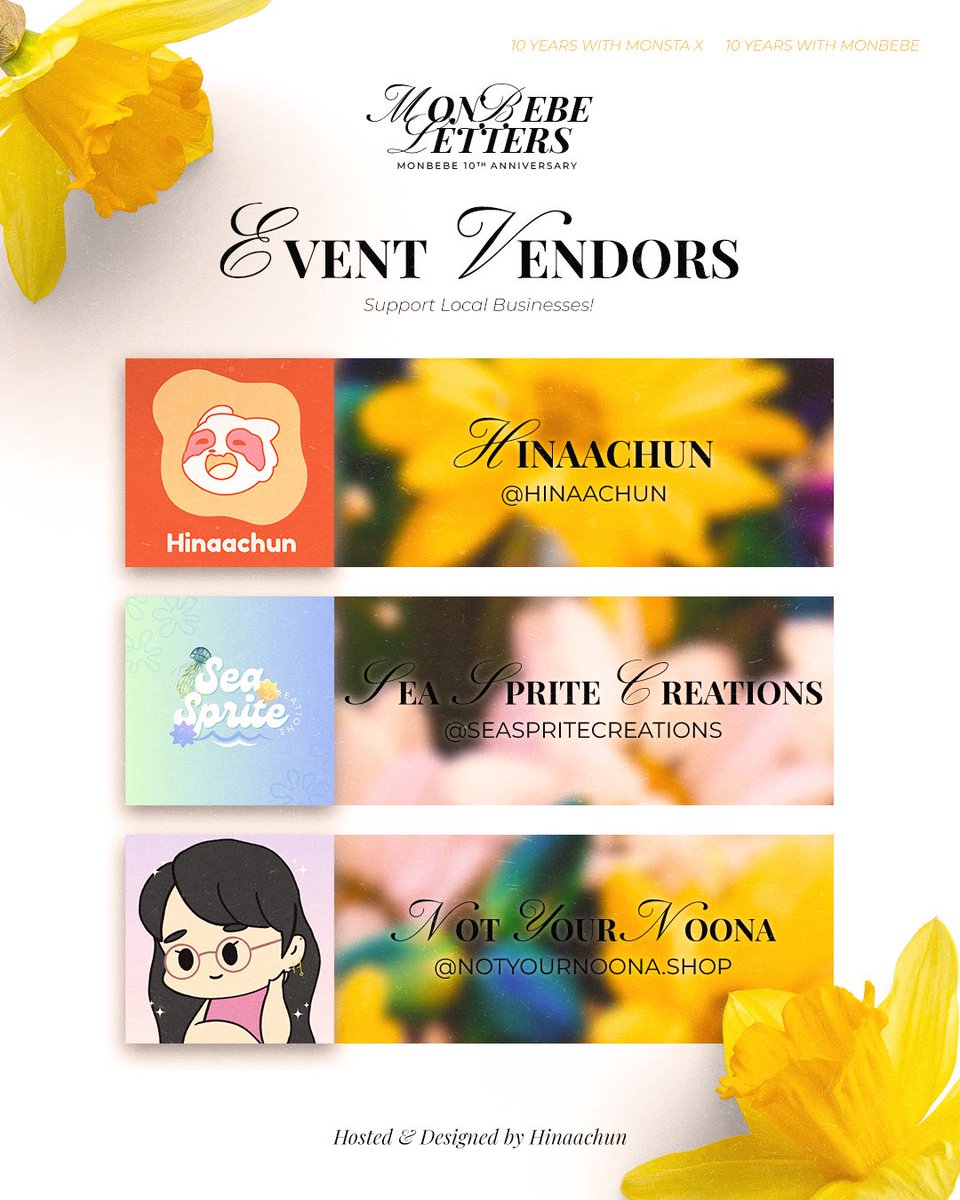 hinaachun's tweet photo. Anddd we have vendor and drink reveal! And special activities throughout the day too! https://t.co/STRZZGqSDj
