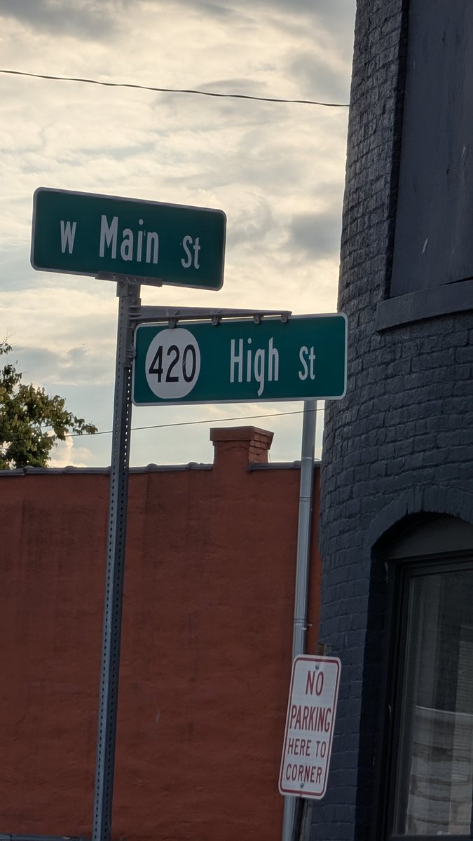 I took a picture of what HAS to be the most stolen sign of all time