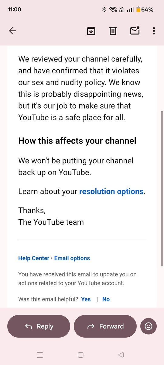 blowfish_07's tweet photo. This is extremely discouraging. I’ve put so much time &amp; heart into building my channel for tarot guidance; I'm being wrongly implicated. To lose my channel without genuine review is deeply unfair. I deserve a proper human check and the channel being reinstated, @TeamYouTube https://t.co/AvrqGZfdRt