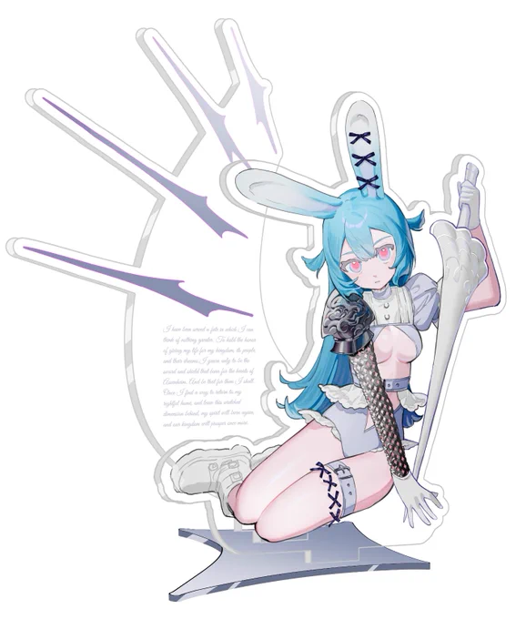 bunny knight shio standee maybe?