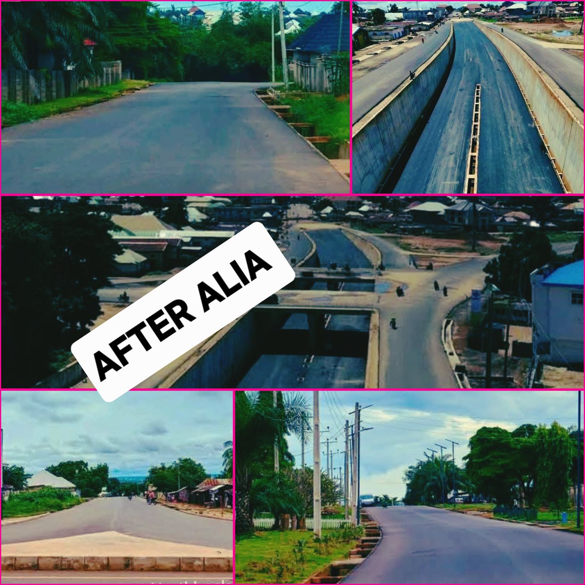 SAsekome's tweet image. What roads in Benue look like BEFORE and AFTER the emergence of "The Architect of A New Benue."🥂

PS: The High Level Underpass, first in Benue's history, is over 90% completed👌🏾

BEFORE😩                             AFTER🥳