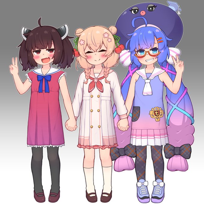 ウナきりの間に挟まるしゅおちゃん 