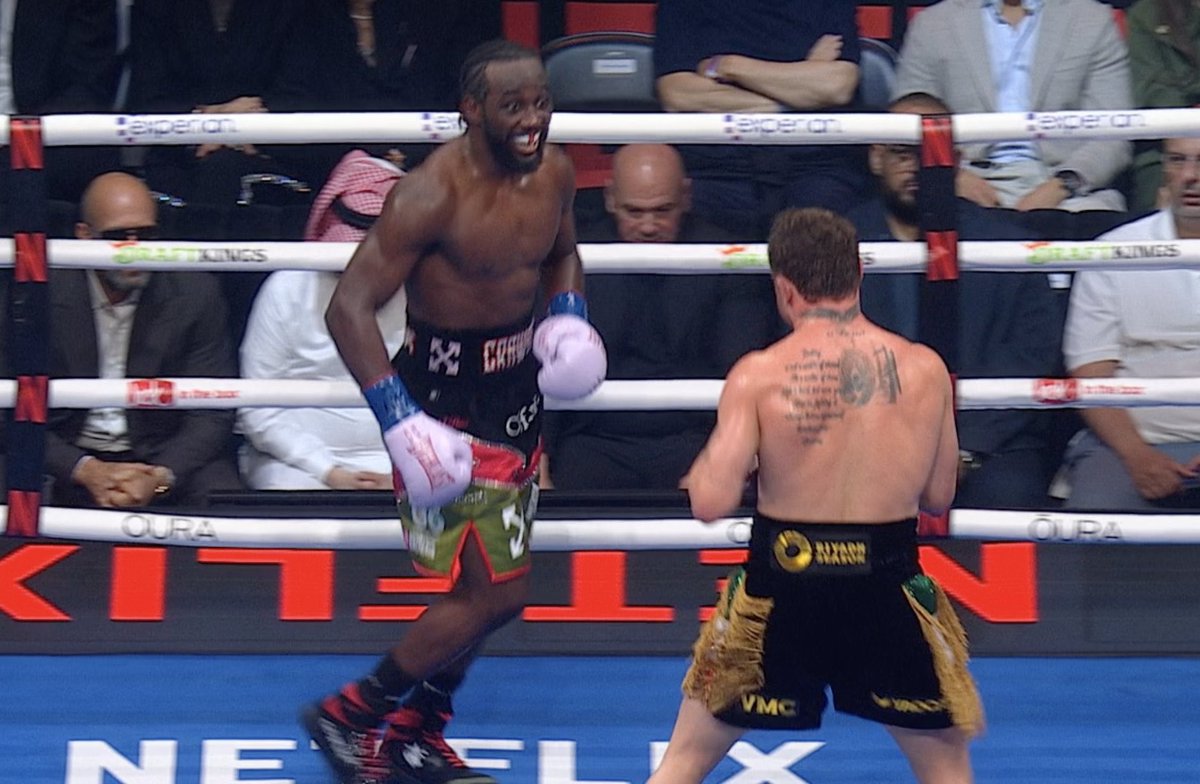 Crawford made it look easy!!! All smiles!