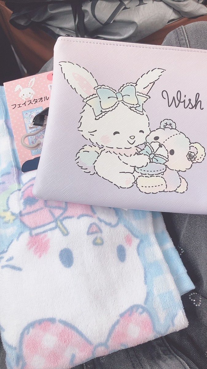 しまむらでメルちゃんのタオルとポーチをお迎えしました〜！！
大好きな水色とメルの組み合わせは最高すぎ😖🩵くまさんをぎゅっとして、にっこりなのもかわいい🥹💕