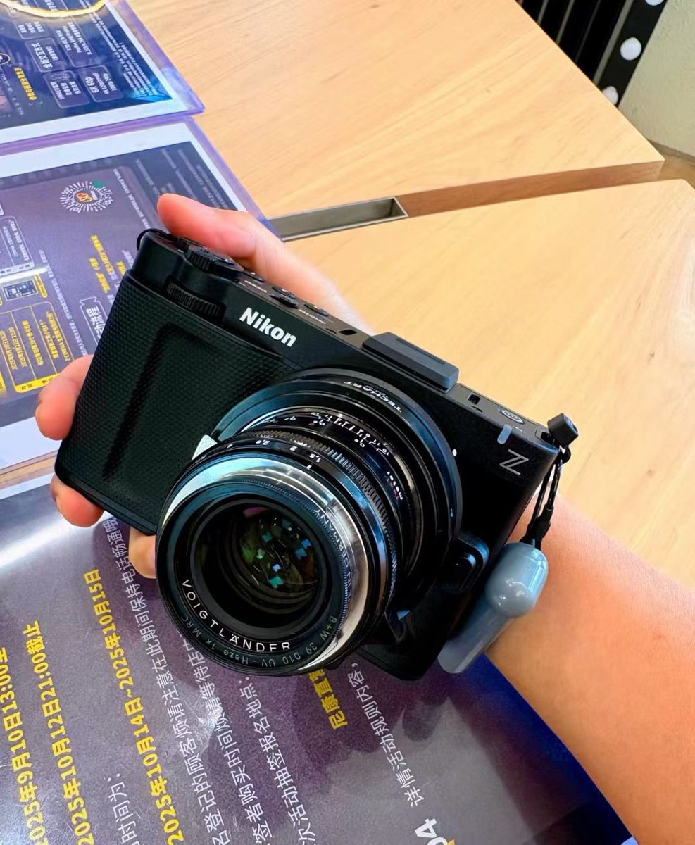 ShotenKobo's tweet image. Nikon Z R × TECHART TZM-02、動作確認OKでした！✅📸✨
いいサイズ感～ 😌
#NikonZ #TECHART #TZM02 #マウントアダプター #動作確認 #焦点工房